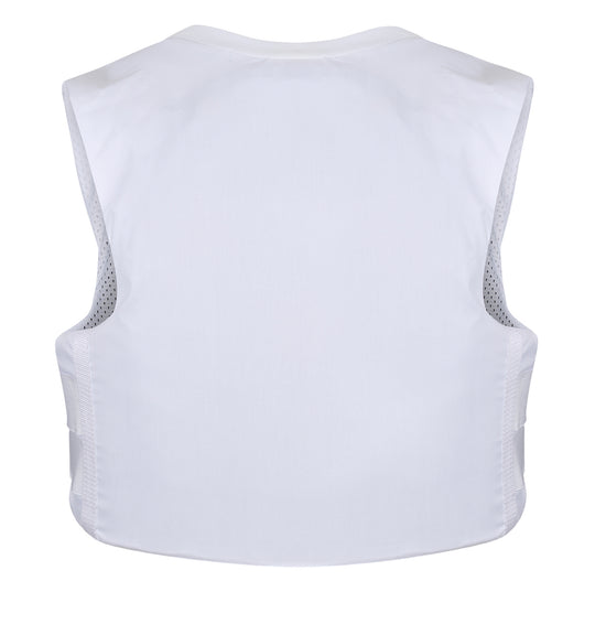 CoolMAX Ballistic Level IIIA Covert Vest - White – SafeGuard